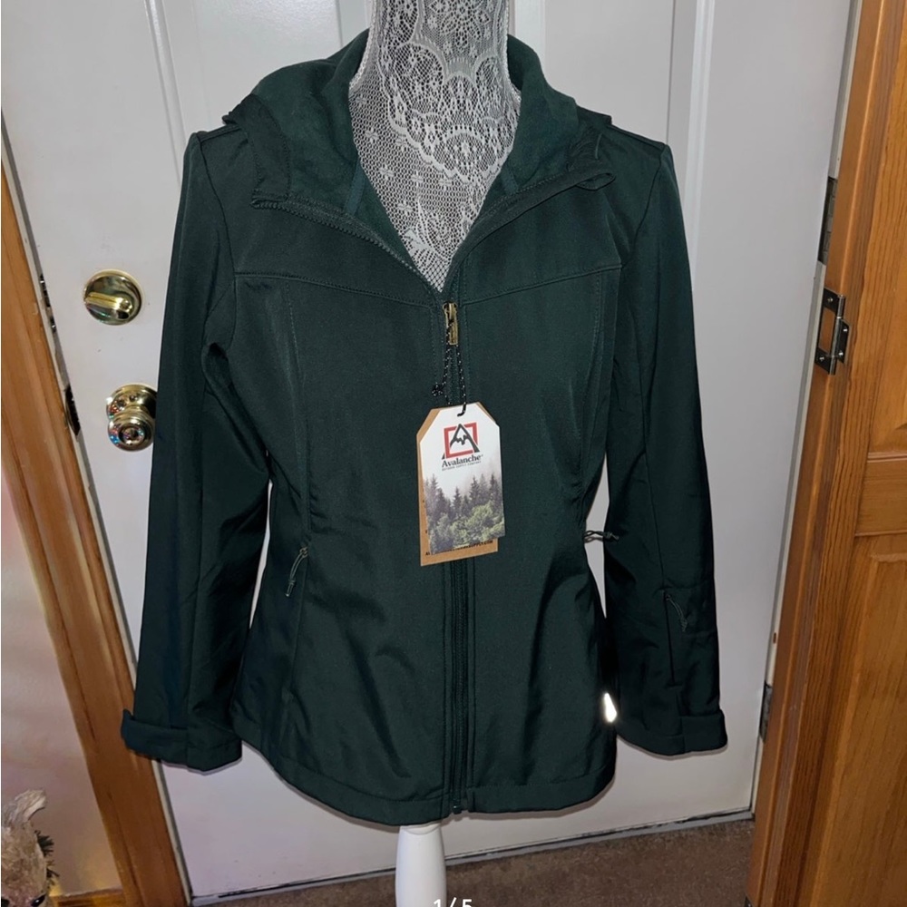 Avalanche, green winter jacket